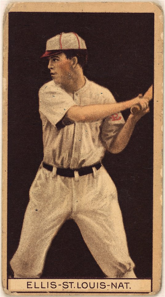 George Ellis, St. Louis Cardinals, baseball card portrait LCCN2008677945