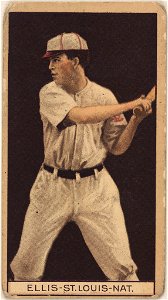 George Ellis, St. Louis Cardinals, baseball card portrait LCCN2008677945