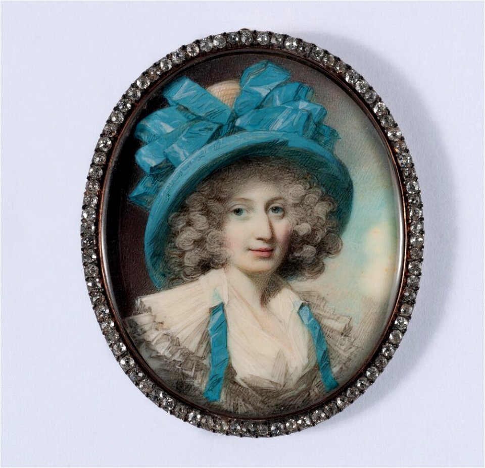 George Engleheart - Portrait of a Lady, traditionally identified as Miss Bedingfield - NMB 2762 - Nationalmuseum