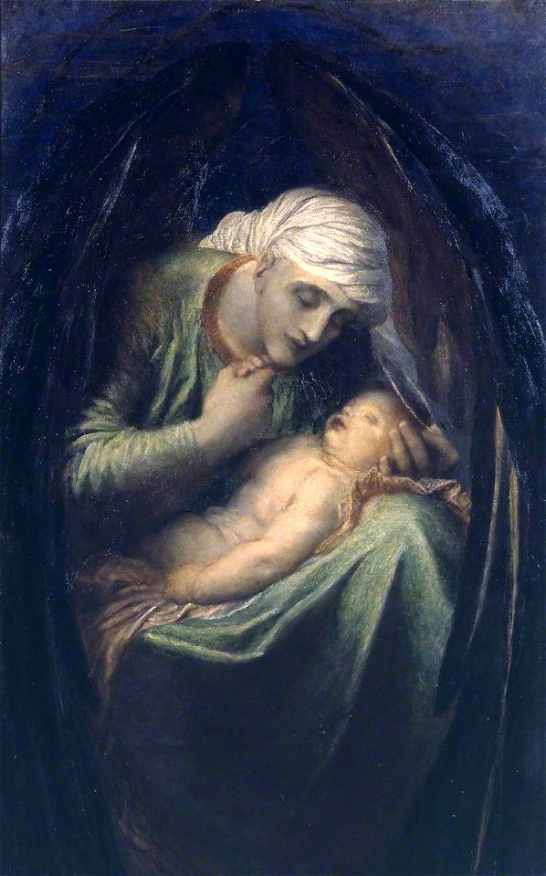 George Frederic Watts (1817-1904) - Death Crowning Innocence - N01635 - National Gallery