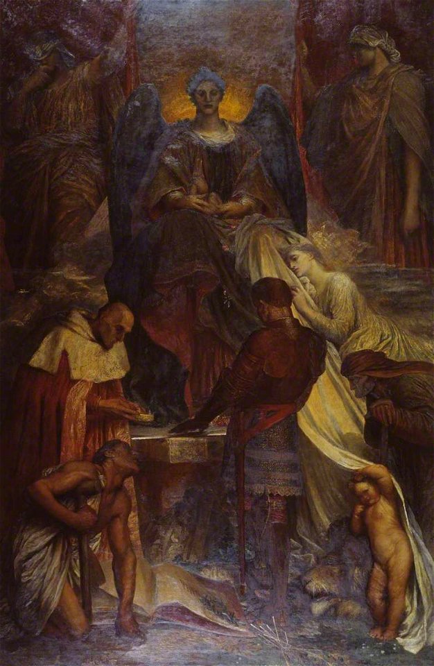 George Frederic Watts (1817-1904) (and assistants) - The Court of Death - N01894 - National Gallery