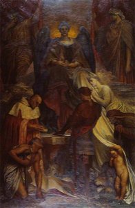 George Frederic Watts (1817-1904) (and assistants) - The Court of Death - N01894 - National Gallery
