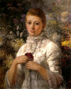 George Frederick Chester (c.1840-1913) - Flora St Clair Paint (d.1905), Mrs Samuel Theodore Mander - 1288951 - National Trust