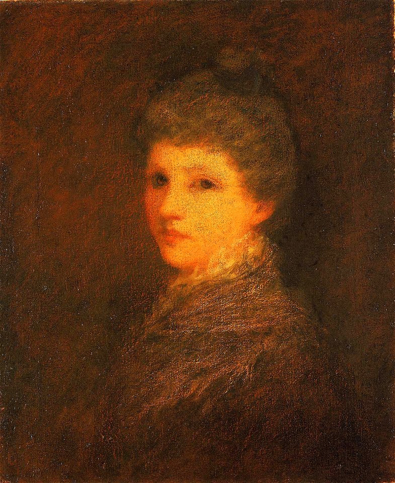 George Fuller - Ideal Head - 1909.8.2 - Smithsonian American Art Museum