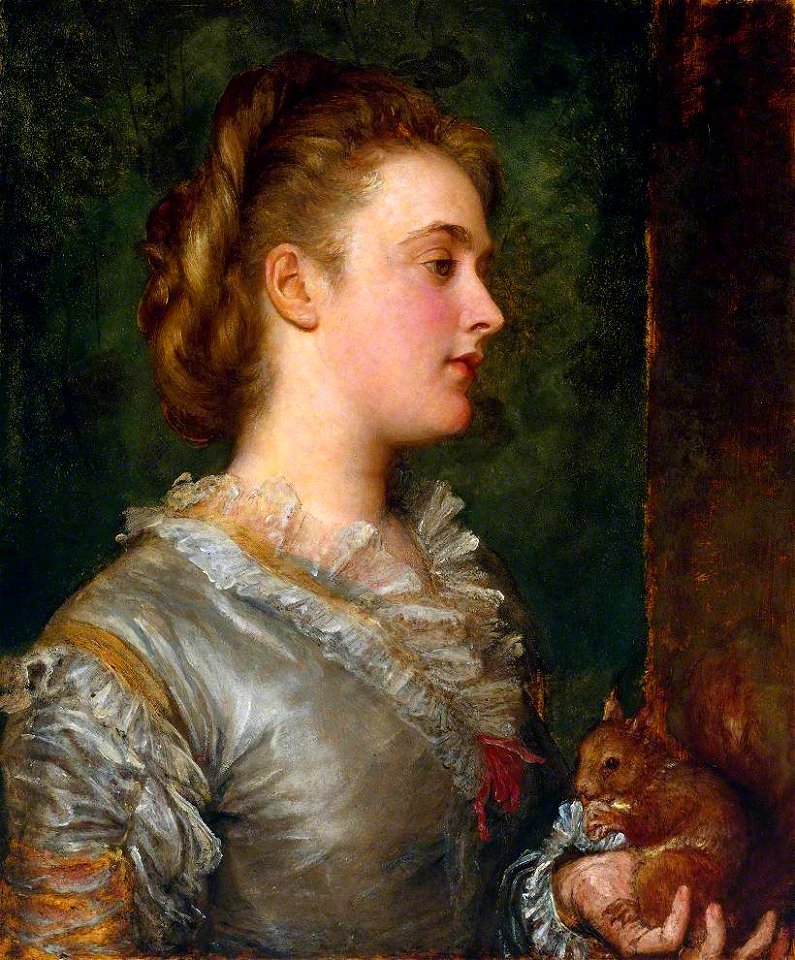 George Frederic Watts (1817-1904) - Dorothy Tennant, Later Lady Stanley - N04223 - National Gallery