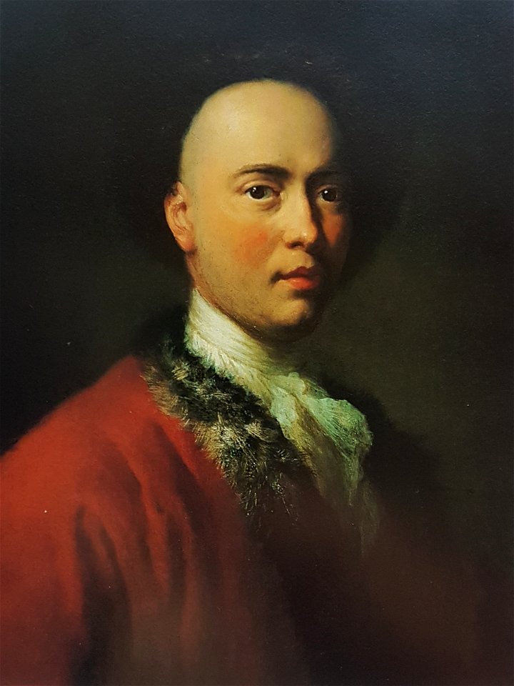 George Desmarées självporträtt