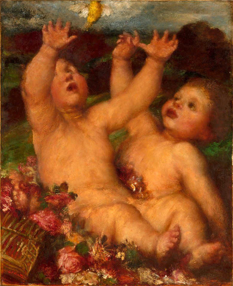 George Frederick Watts - Escaped - 1943.212 - Fogg Museum