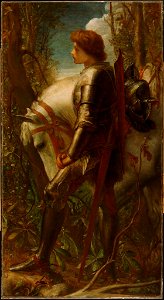 George Frederick Watts - Sir Galahad - 1943.209 - Fogg Museum