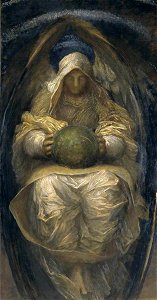 George Frederic Watts (1817-1904) - The All-Pervading - N01687 - National Gallery. Free illustration for personal and commercial use.