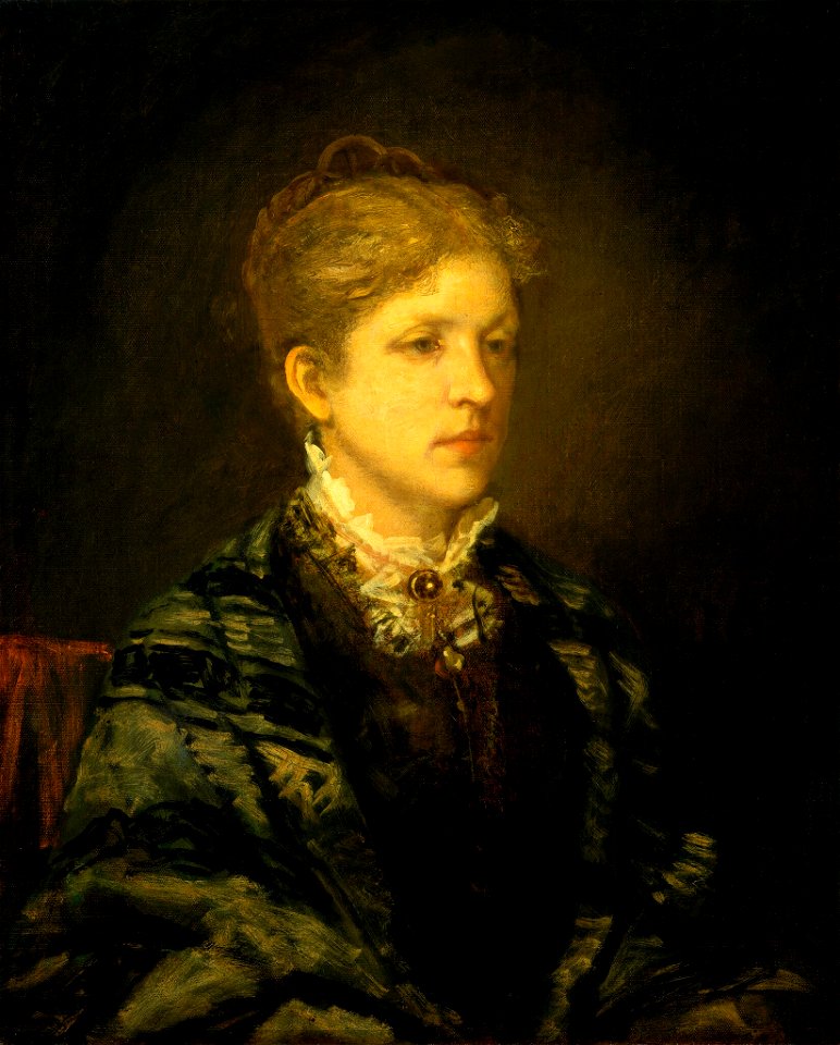 George Fuller - Agnes Gordon Higginson Fuller (Mrs. George Fuller) - 1948.1.1 - National Gallery of Art
