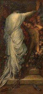 George Frederic Watts - Love and Death - Tate Britain. Free illustration for personal and commercial use.
