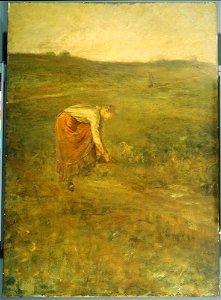 George Fuller - Girl Tying Her Shoe - Google Art Project