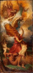 George Frederick Watts - The Creation of Eve - 1943.210 - Fogg Museum. Free illustration for personal and commercial use.