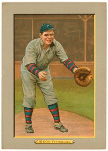 George Gibson, Pittsburgh Pirates, baseball card portrait LCCN2007685654