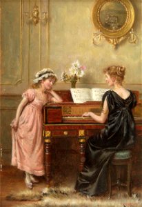 George Goodwin Kilburne The Recital