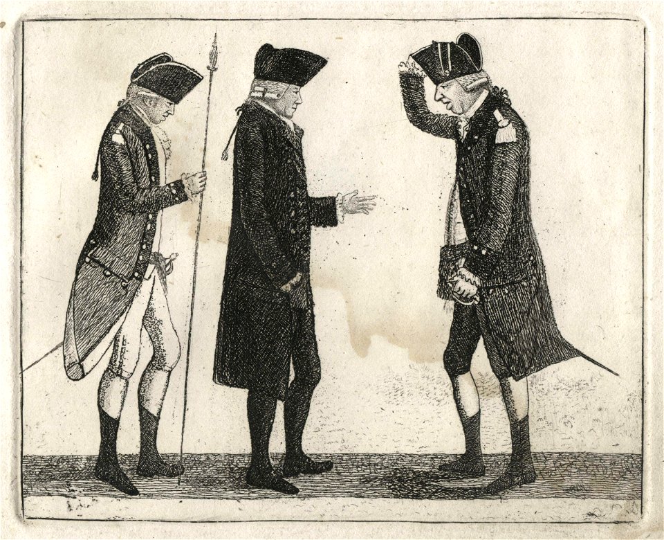 George Gordon; John Grieve; George Robertson by John Kay