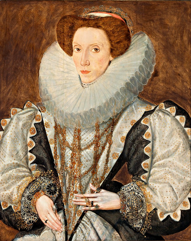 George Gower - Portrait of a lady - Google Art Project