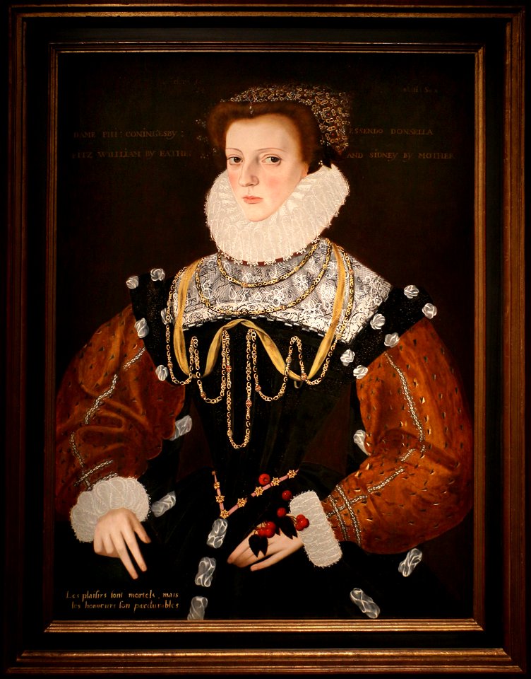 George gower, lady philippa coningsby, 1578, 01