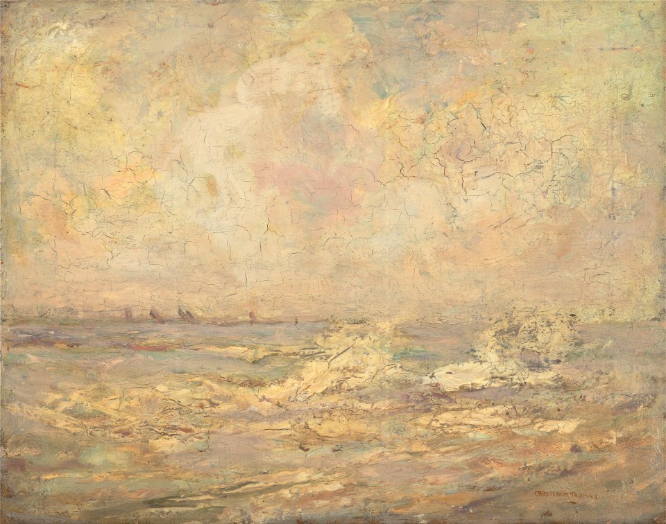 George Grosvenor Thomas - Seascape - Google Art Project