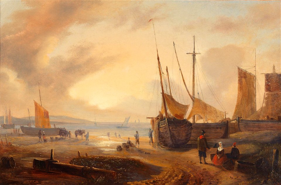 George Gillis van Haanen Hafenansicht