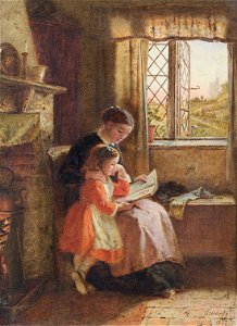 George Hardy The evening hour 1877