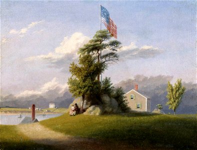 George Harvey - Early American Vista - 1996-279 - Princeton University Art Museum. Free illustration for personal and commercial use.