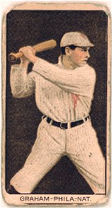 George Graham, Philadelphia Phillies, baseball card portrait LCCN2008677996