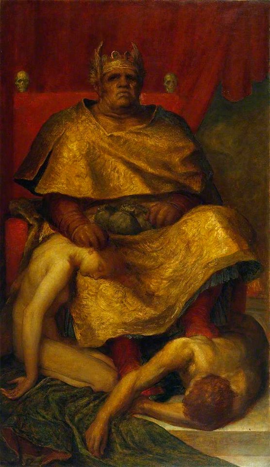 George Frederic Watts (1817-1904) - Mammon - N01630 - National Gallery