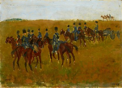 George Hendrik Breitner - Artillerie op manoeuvre