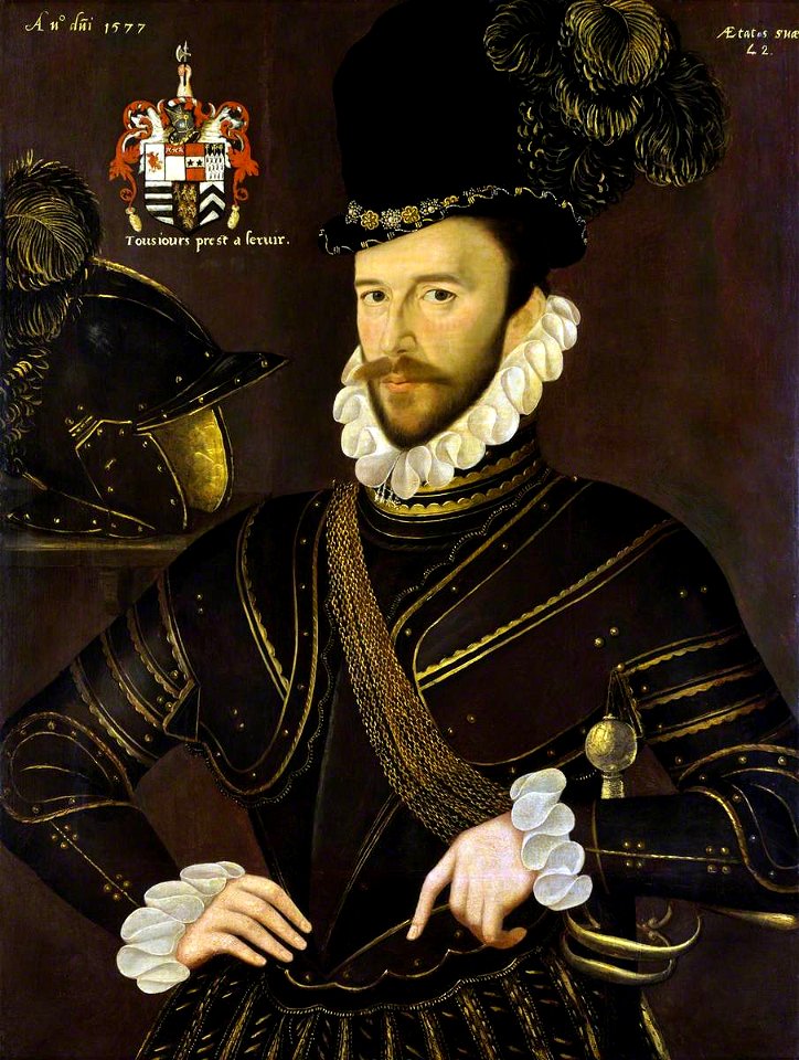 George Gower (c.1540-1596) - Richard Drake (1535–1603) - BHC2663 - Royal Museums Greenwich
