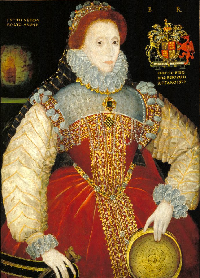 George Gower Elizabeth Sieve Portrait