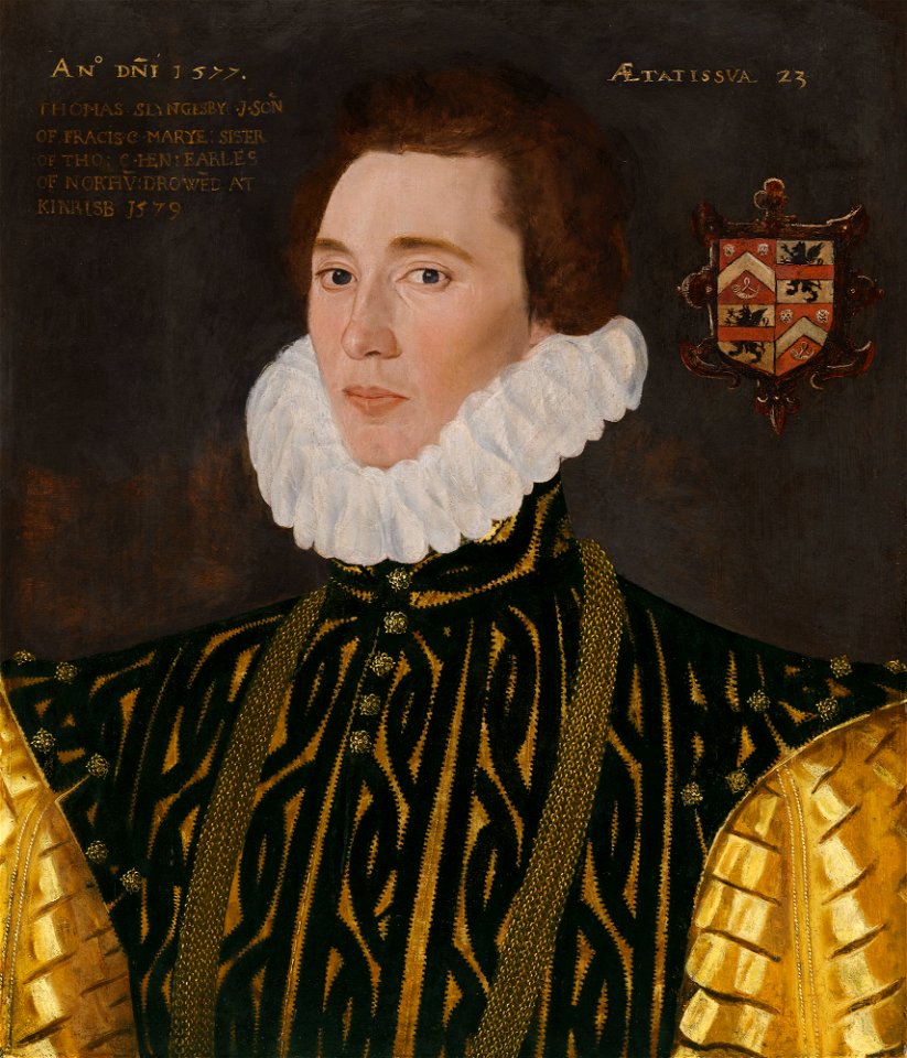 George Gower Portrait of Thomas Slingsby