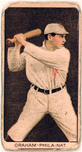 George Graham, Philadelphia Phillies, baseball card portrait LCCN2008677996
