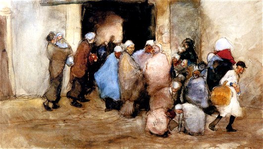 George Hendrik Breitner - Distribution of Soup