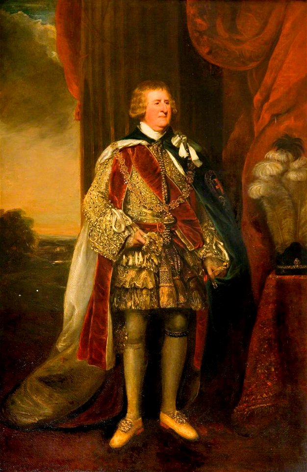 George Granville, 1st Duke of Sutherland in Garter Robes
