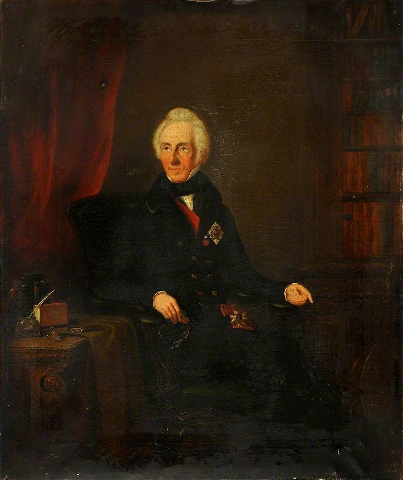 George Hayter (1792-1871) (copy after) - Sir William Hotham (1772–1848) - BHC2785 - Royal Museums Greenwich