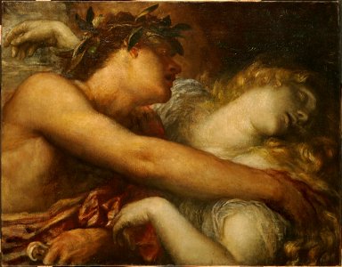 George Frederick Watts - Orpheus and Eurydice - 1943.205 - Fogg Museum