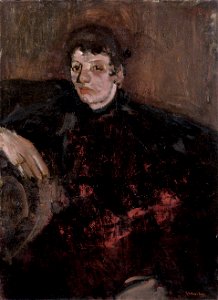 George Hendrik Breitner - Portrait of Marie Breitner, wife of the artist