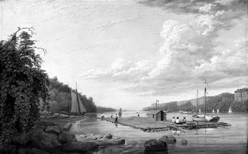 George Harvey - View on the Hudson - 47.1134 - Museum of Fine Arts