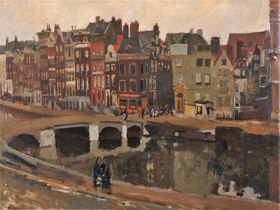 George Hendrik Breitner - Het Rokin te Amsterdam