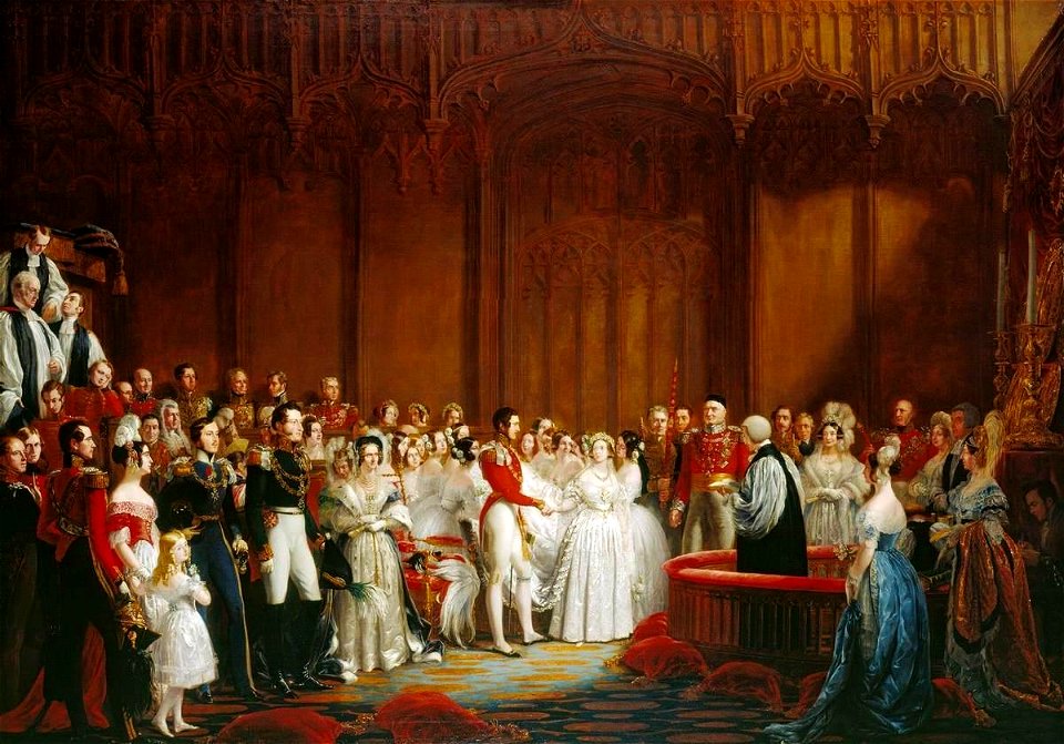 George Hayter - The Marriage of Queen Victoria, 10 February 1840 - WGA11229