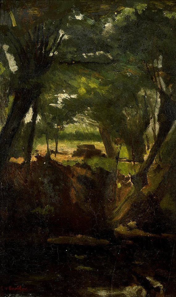 George Hendrik Breitner - Bosgezicht