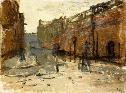 George Hendrik Breitner - De Baan in Rotterdam