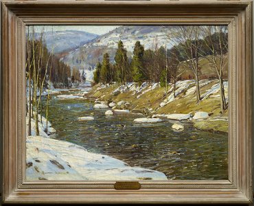 George Gardner Symons - Through Wooded Hills - 1914.4 - Dallas Museum of Art