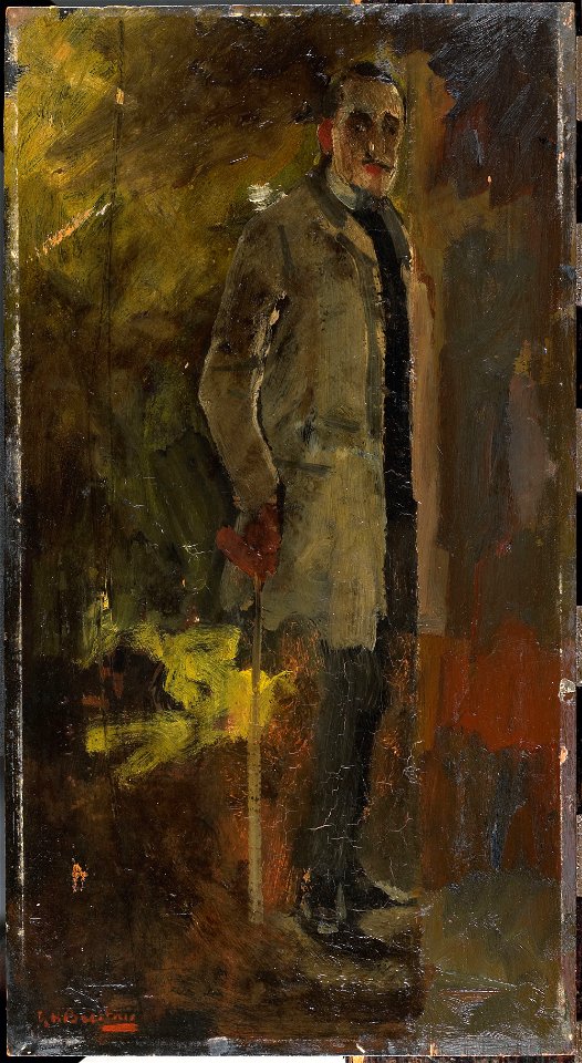 George Hendrik Breitner - Portret van Floris Verster