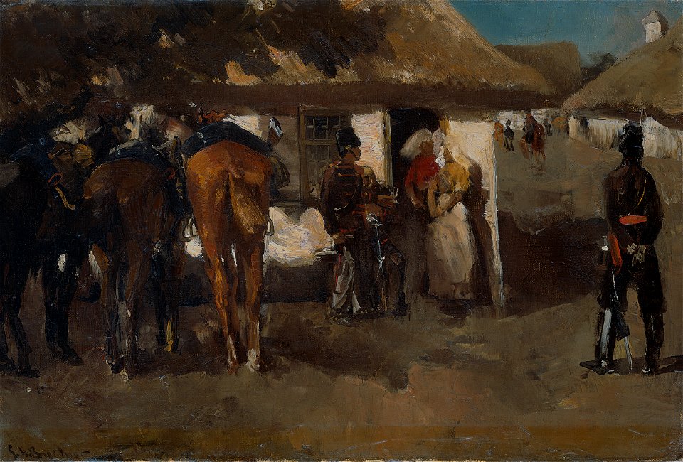 George Hendrik Breitner - Inkwartiering