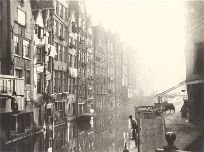 George Hendrik Breitner - Oudezijds Achterburgwal, Amsterdam (Het Kolkje)