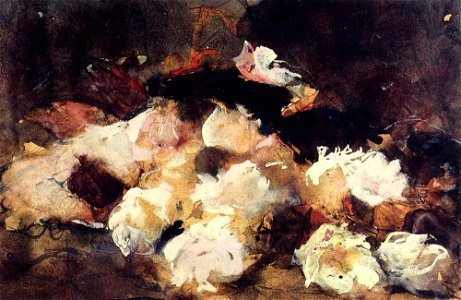 George Hendrik Breitner - Stilleven met Rozen