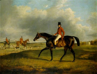 George Henry Laporte (1799-1873) - Archibald Montgomerie (1812–1861), 13th Earl of Eglinton, PC, KT, on 'Emerald' - 446683 - National Trust