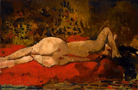 George Hendrik Breitner, Liggend naakt